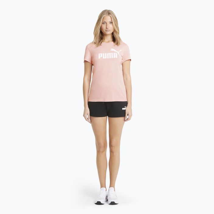 Women's PUMA ESS Logo T-shirt bridal rose 2