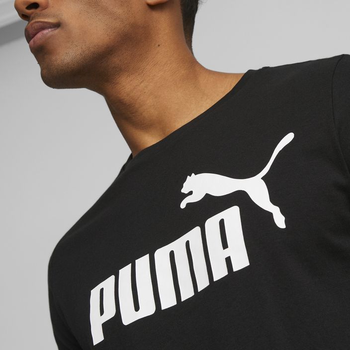 Men's PUMA Ess Logo Tee puma black 6