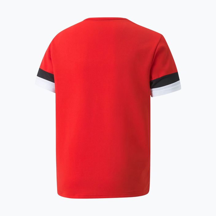 PUMA children's football shirt teamRISE Jersey red 704938 01 6