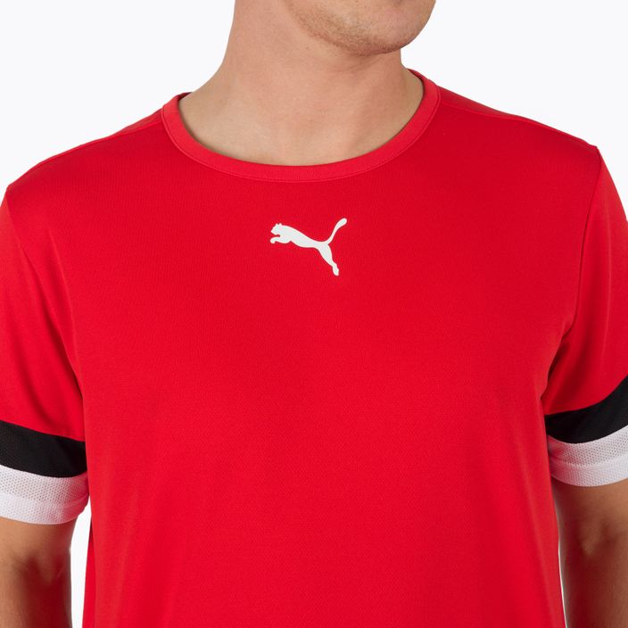 Men's PUMA Teamrise Jersey football shirt red 704932 01 4