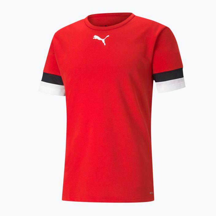 Men's PUMA Teamrise Jersey football shirt red 704932 01 5