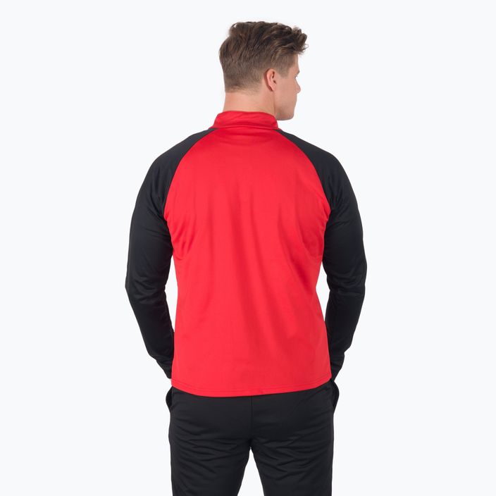 PUMA Teamliga 1/4 Zip Top football sweatshirt red/black 657236 01 2