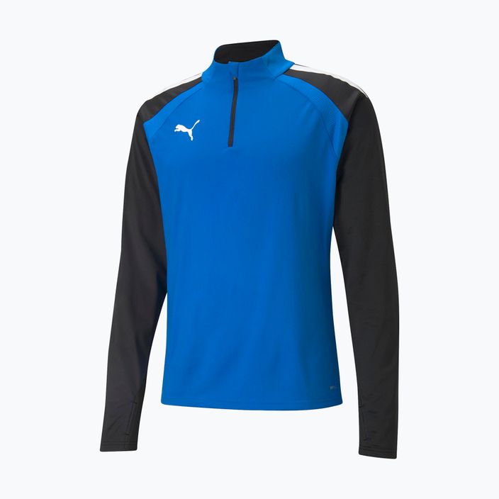 Men's PUMA Teamliga 1/4 Zip Top football shirt blue 657236 02