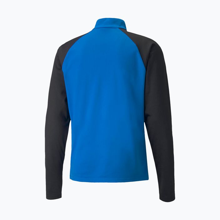 Men's PUMA Teamliga 1/4 Zip Top football shirt blue 657236 02 2