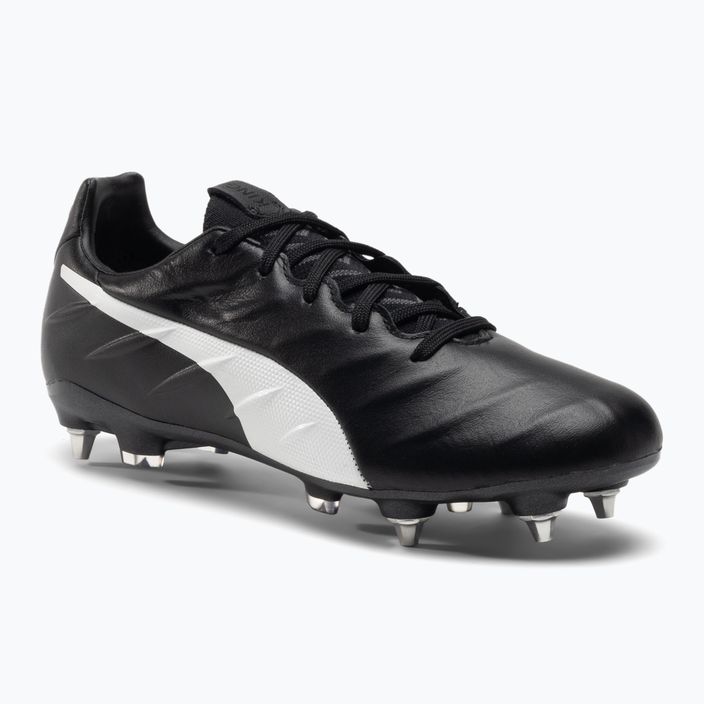 PUMA King Platinum 21 MXSG men's football boots black and white 106545 01