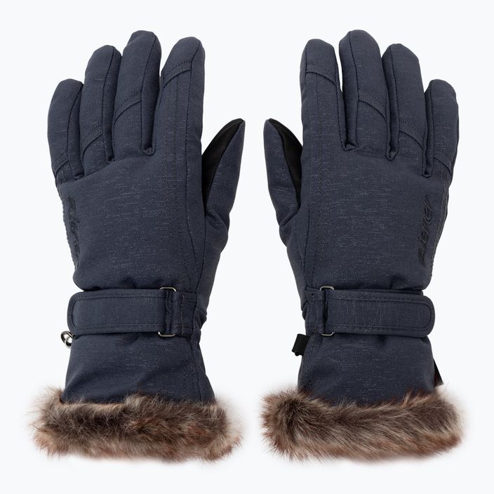 Women's ski gloves ZIENER Kim navy blue 801117.369 2