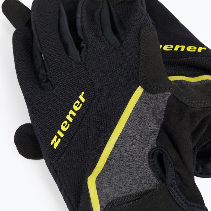 ZIENER MTB Bike Gloves Clyo Touch Long Gel black/yellow Z-988229/338 4
