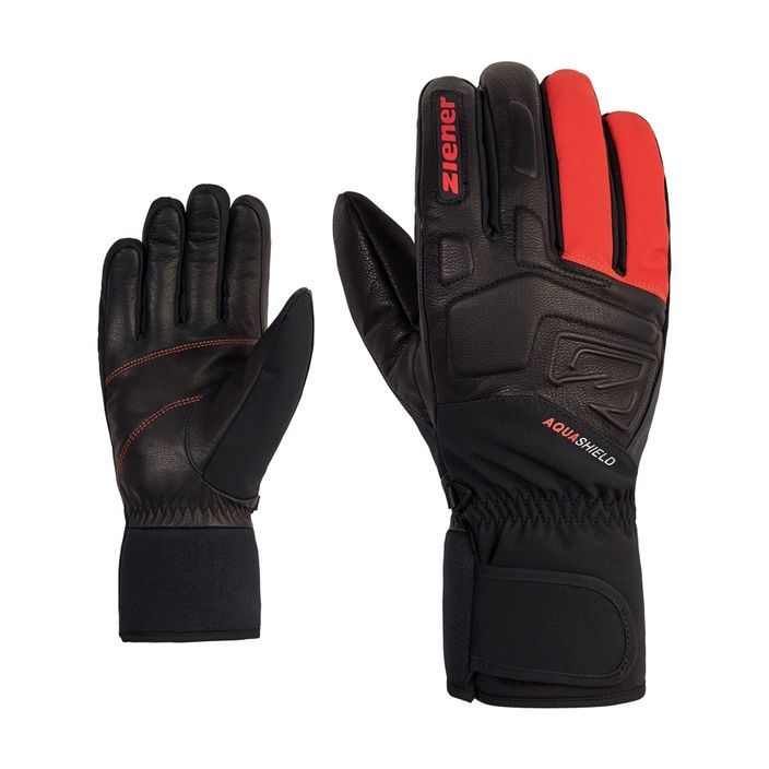 ZIENER Glyxus AS new red ski glove 2