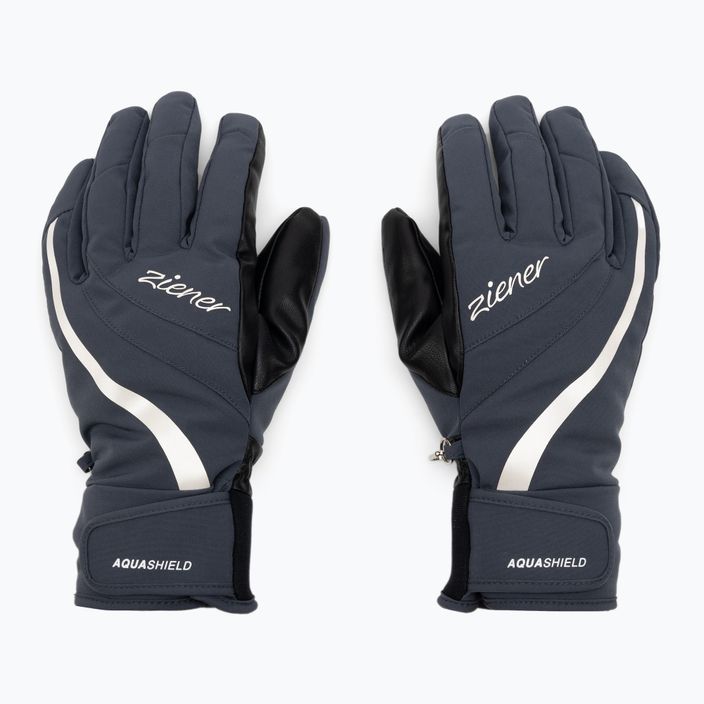 Women's Ski Gloves ZIENER Kitty AS grey 801165 3