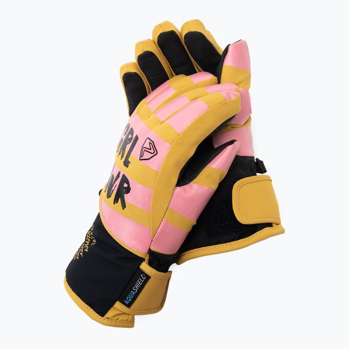 Children's ski glove ZIENER Liwa AS PR pink 801997