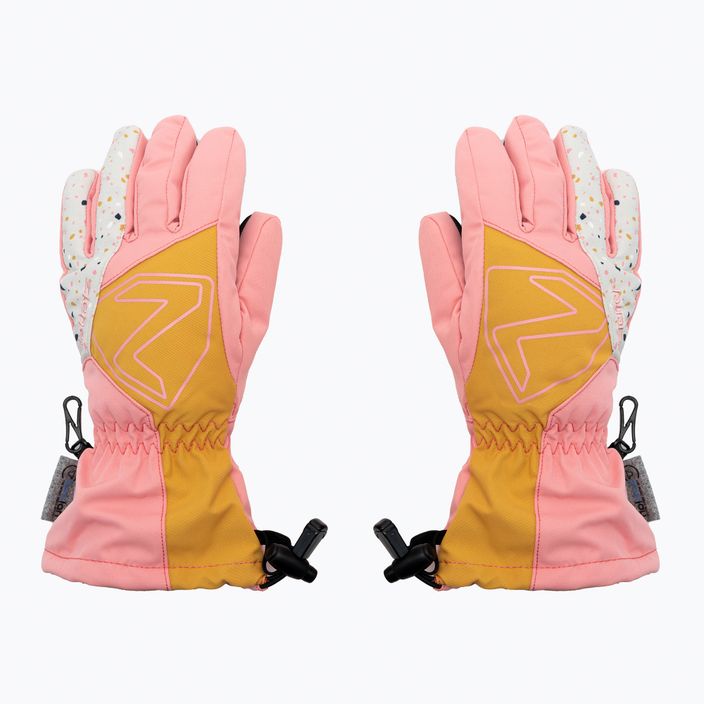 ZIENER Laval AS AW children's ski glove pink 801995 2