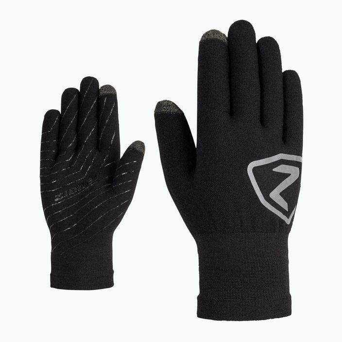 ZIENER Men's Ski Gloves Isky Touch Multisport black 802063 6