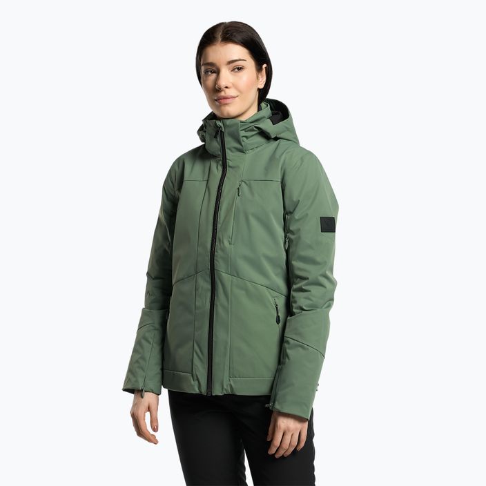 Women's ski jacket ZIENER Talsina green 224105