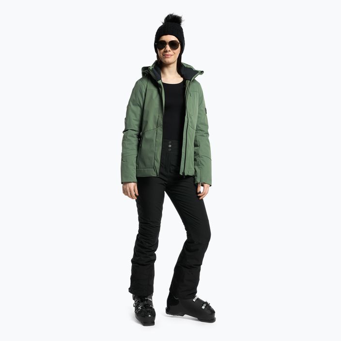 Women's ski jacket ZIENER Talsina green 224105 2