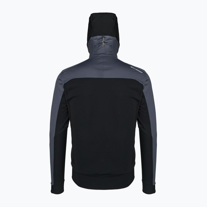 Men's hybrid ski jacket ZIENER Nalik grey-yellow 224278 2