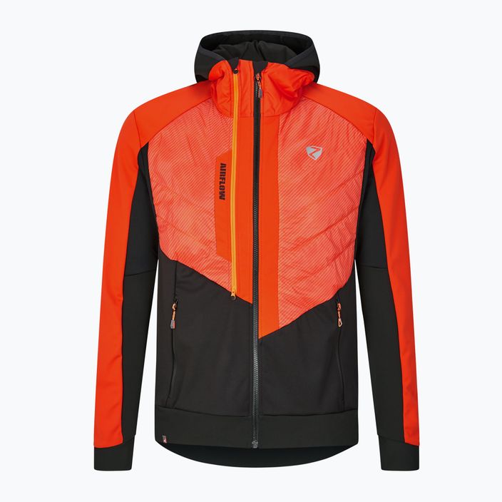 Men's hybrid ski jacket ZIENER Nalik red 224278 3