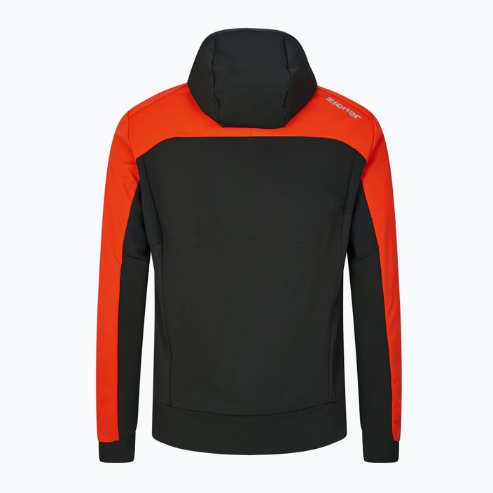 Men's hybrid ski jacket ZIENER Nalik red 224278 4