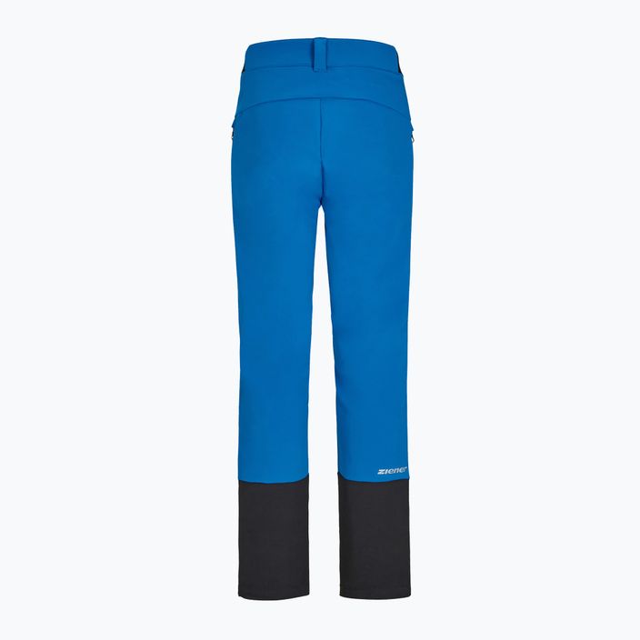 Men's softshell ski trousers ZIENER Narak blue 224287 2