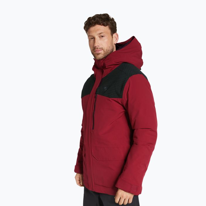 Men's ski jacket ZIENER Traver red cabin 3