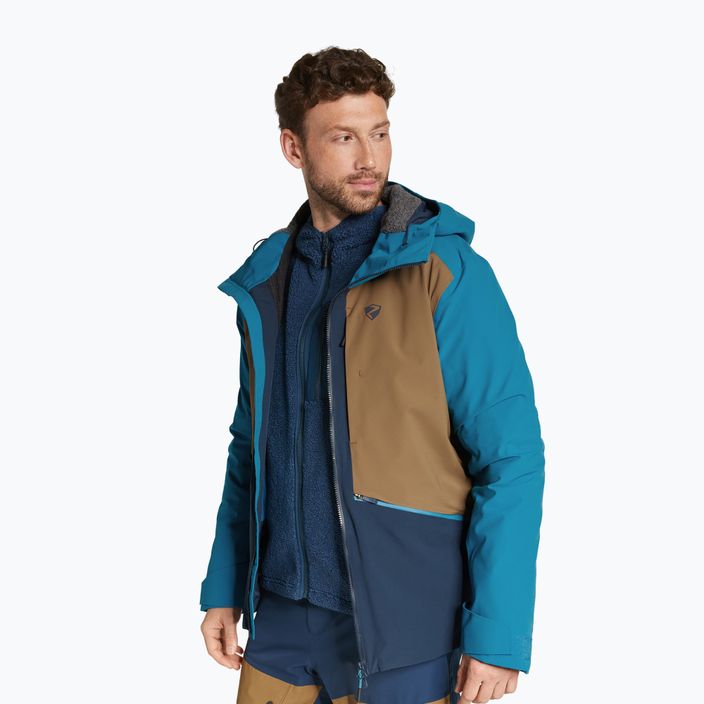 Men's ski jacket ZIENER Tahan hale navy 3