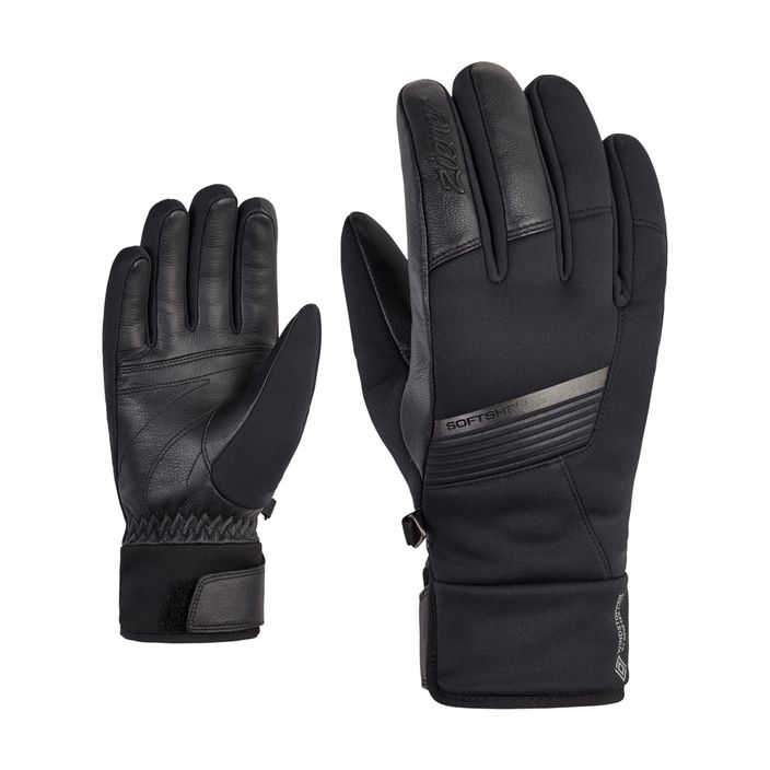Women's Ski Gloves ZIENER Kleo WS black 2