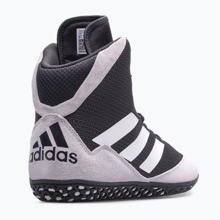 Adidas Mat Wizard 5 boxing shoes black and white FZ5381 14