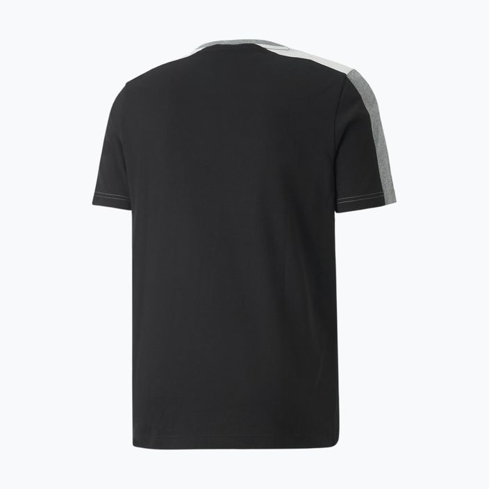 Men's PUMA ESS+ Block Tee puma black 5