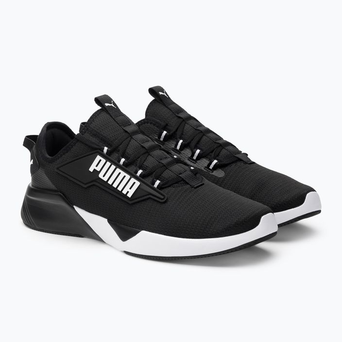 Men's running shoes PUMA Retaliate 2 black and white 376676 01 4