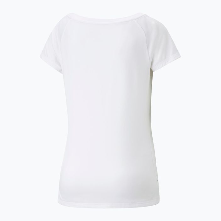 Women's training T-shirt PUMA Train Favorite Jersey Cat white 522420 02 2
