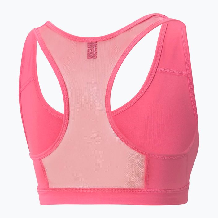 PUMA Mid Impact 4Keeps fitness bra pink 520304 82 6