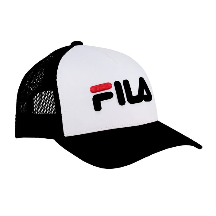 FILA Beppu black beauty/bright white baseball cap 2