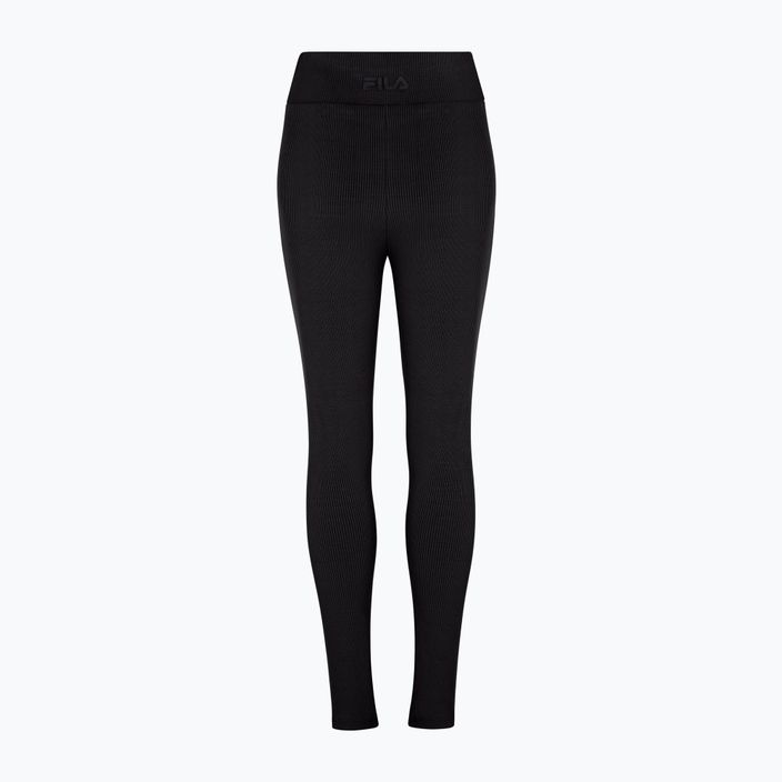 FILA women's leggings Bozcaada High Waist Rib moonless night 2