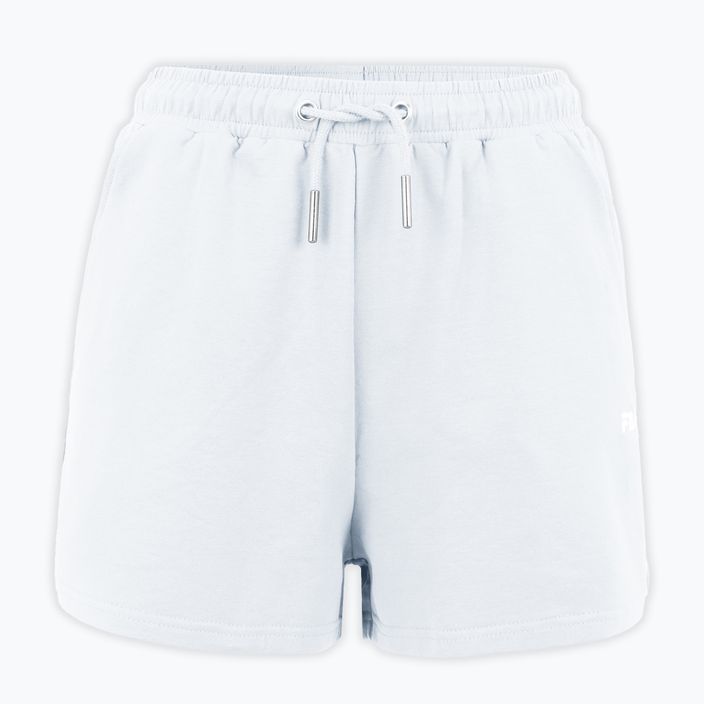 Women's FILA Brandenburg High Waist shorts bright white 3