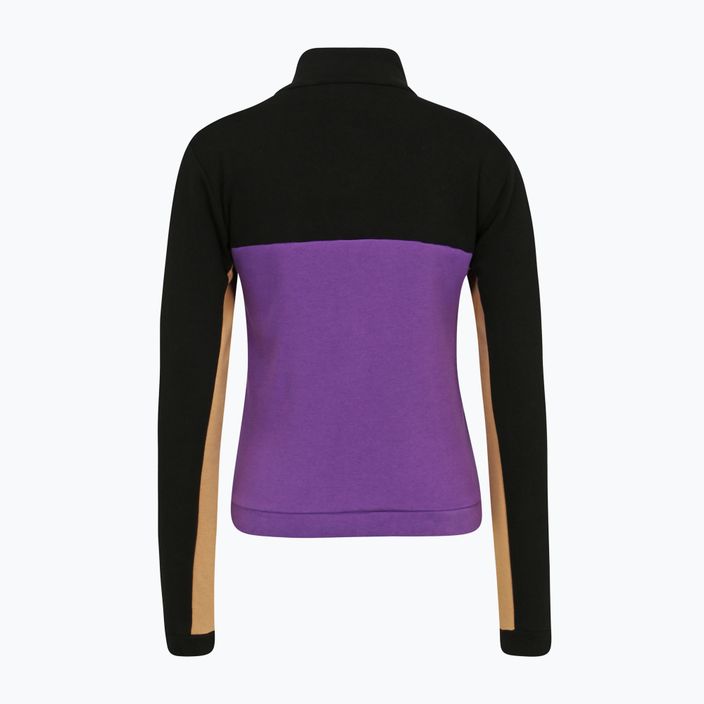 FILA women's sweatshirt Bruckberg Track black royal purple iced coffe 6