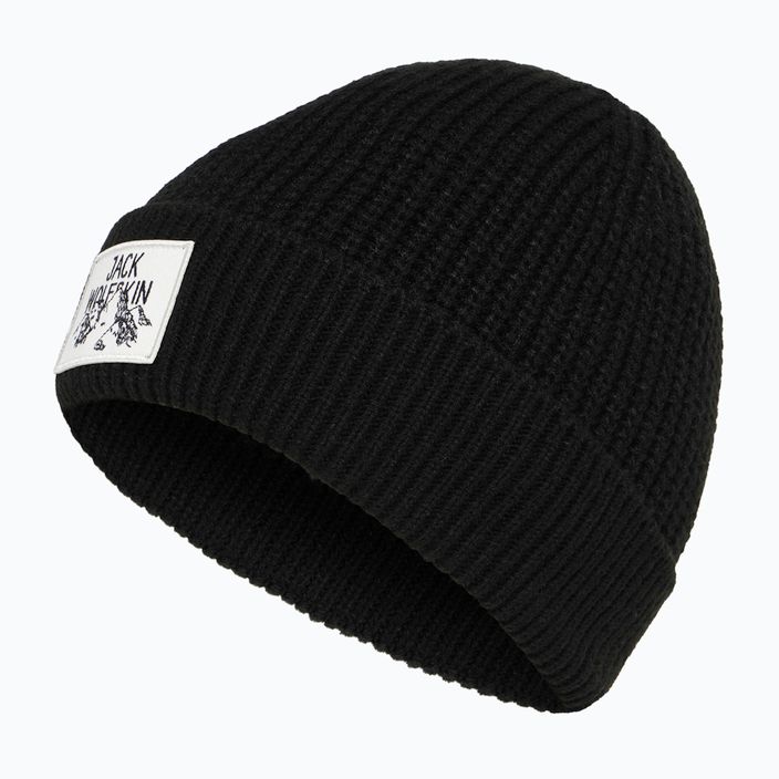 Jack Wolfskin Badge winter beanie black