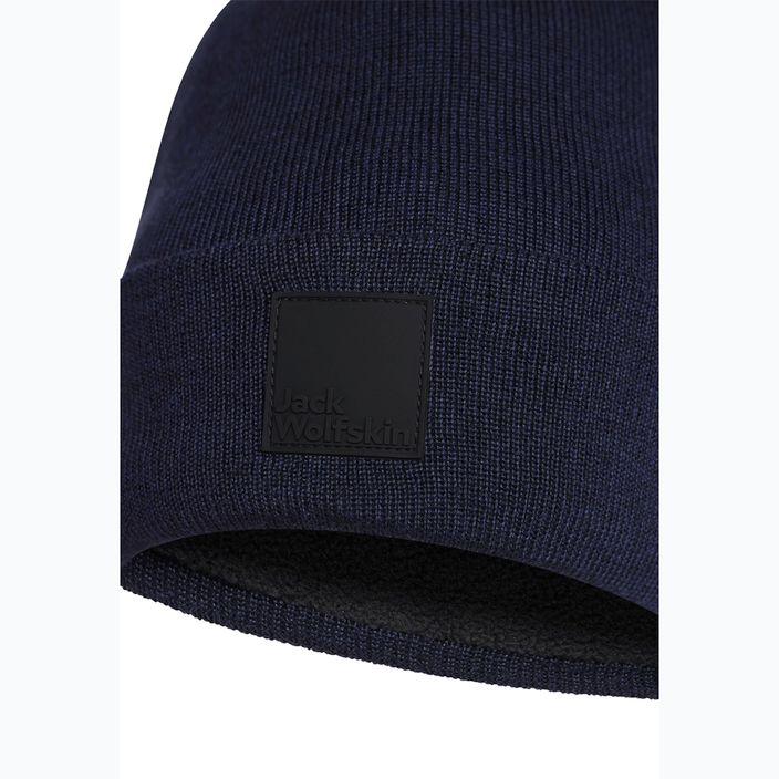 Jack Wolfskin Arcaden winter beanie dark navy 2