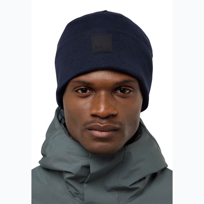 Jack Wolfskin Arcaden winter beanie dark navy 3