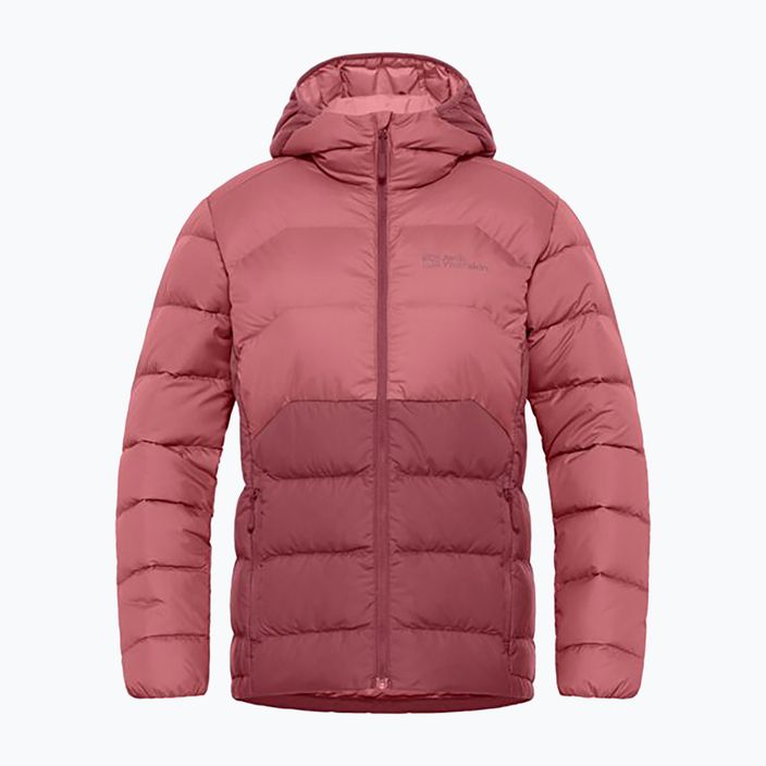 Jack Wolfskin women's down jacket Ather Down Hoody red ochre 8