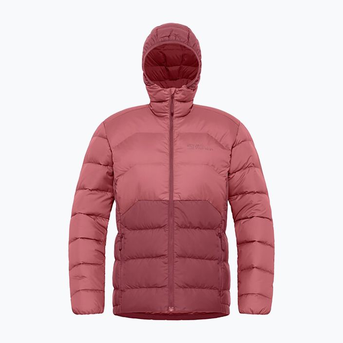 Jack Wolfskin women's down jacket Ather Down Hoody red ochre 10