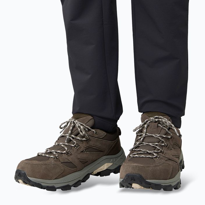 Jack Wolfskin Vojo Tour Texapore Low cold coffee trekking boots 6