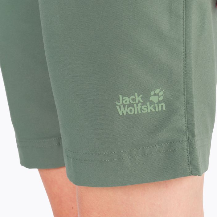 Jack Wolfskin women's Activate Track trekking shorts green 1503703_4311 6