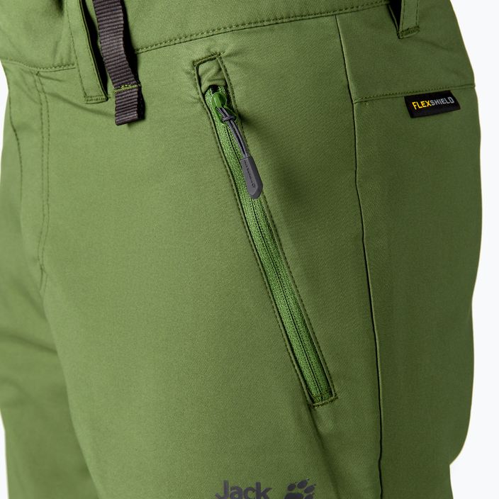 Jack Wolfskin men's Active Track trekking shorts green 1503791_4129 4