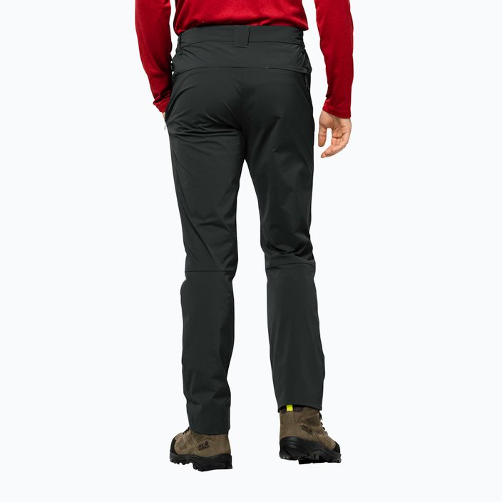 Jack Wolfskin Peak men's softshell trousers black 1507491_6000 2