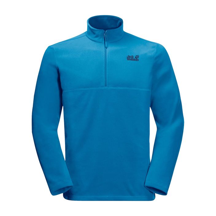 Jack Wolfskin men's fleece sweatshirt Gecko blue 1709521_1361 2