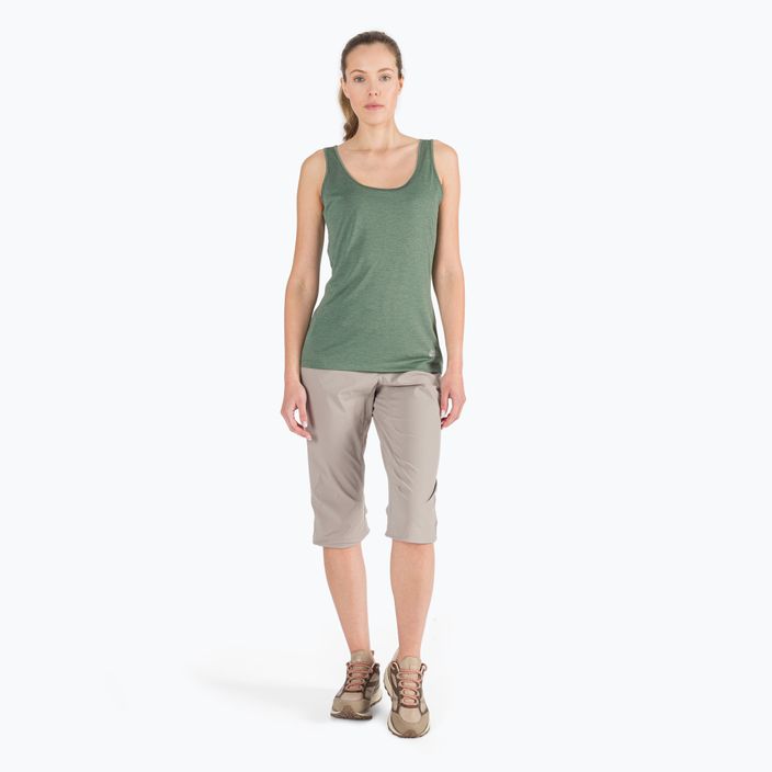 Jack Wolfskin women's trekking t-shirt Pack & Go Tank green 1807282_4311 2