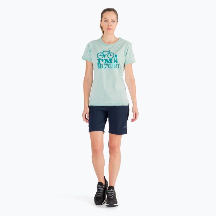 Jack Wolfskin women's trekking t-shirt Ocean Trail blue 1808671_4110 2