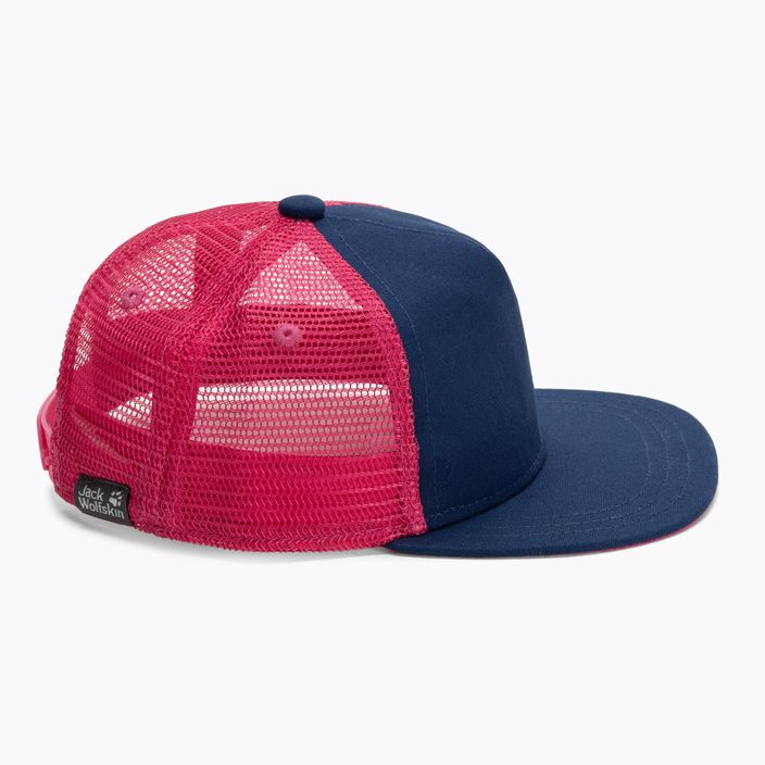 Jack Wolfskin Rib Paw children's baseball cap navy blue and pink 1907641_1225 2