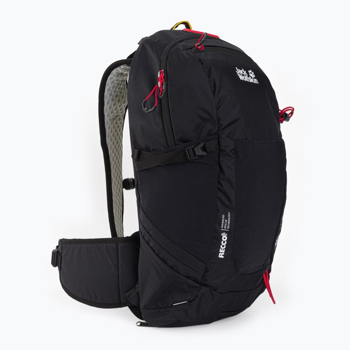 Jack Wolfskin Wolftrail 22 Recco hiking backpack black 2010211_6000_OS
