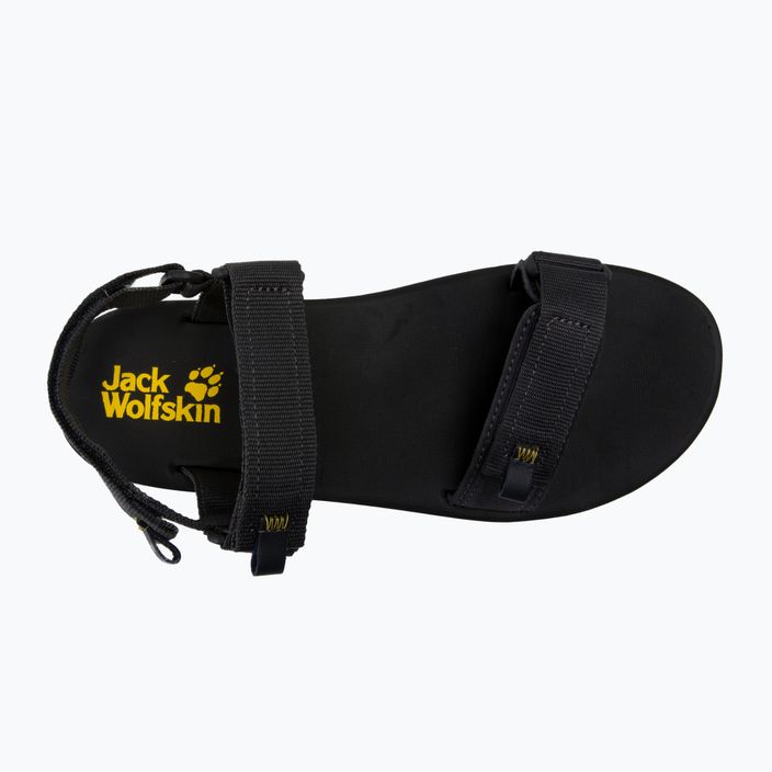 Jack Wolfskin men's Outfresh trekking sandals black 4039441_6361 6