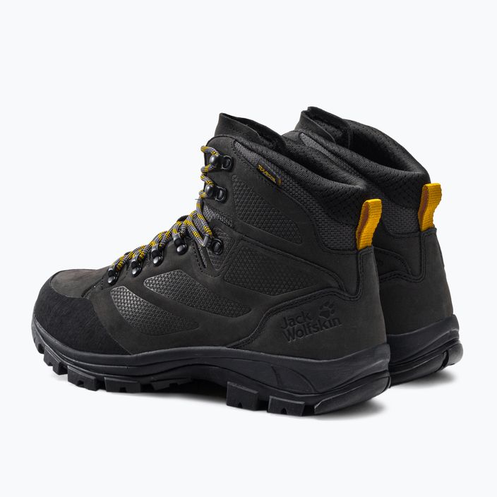 Jack Wolfskin men's trekking boots Rebellion Texapore Mid black 4051171 3